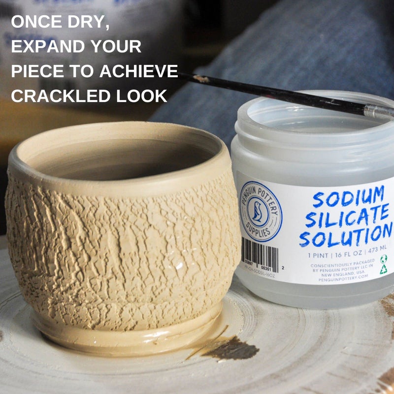 Penguin Pottery - Sodium Silicate Solution - Deflocculant - 16 oz - Image 5
