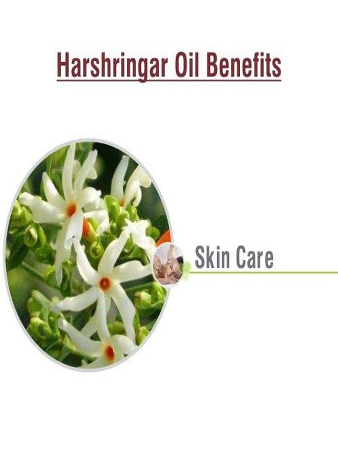 Crysalis Harshringar (Nyctanthes Arbor-Tristis) Oil: Pure & Natural Undiluted Carrier Oil in Organic Standard. Enhances Skin, Hair, and Nourishes Face. 15ml With Dropper - Image 3