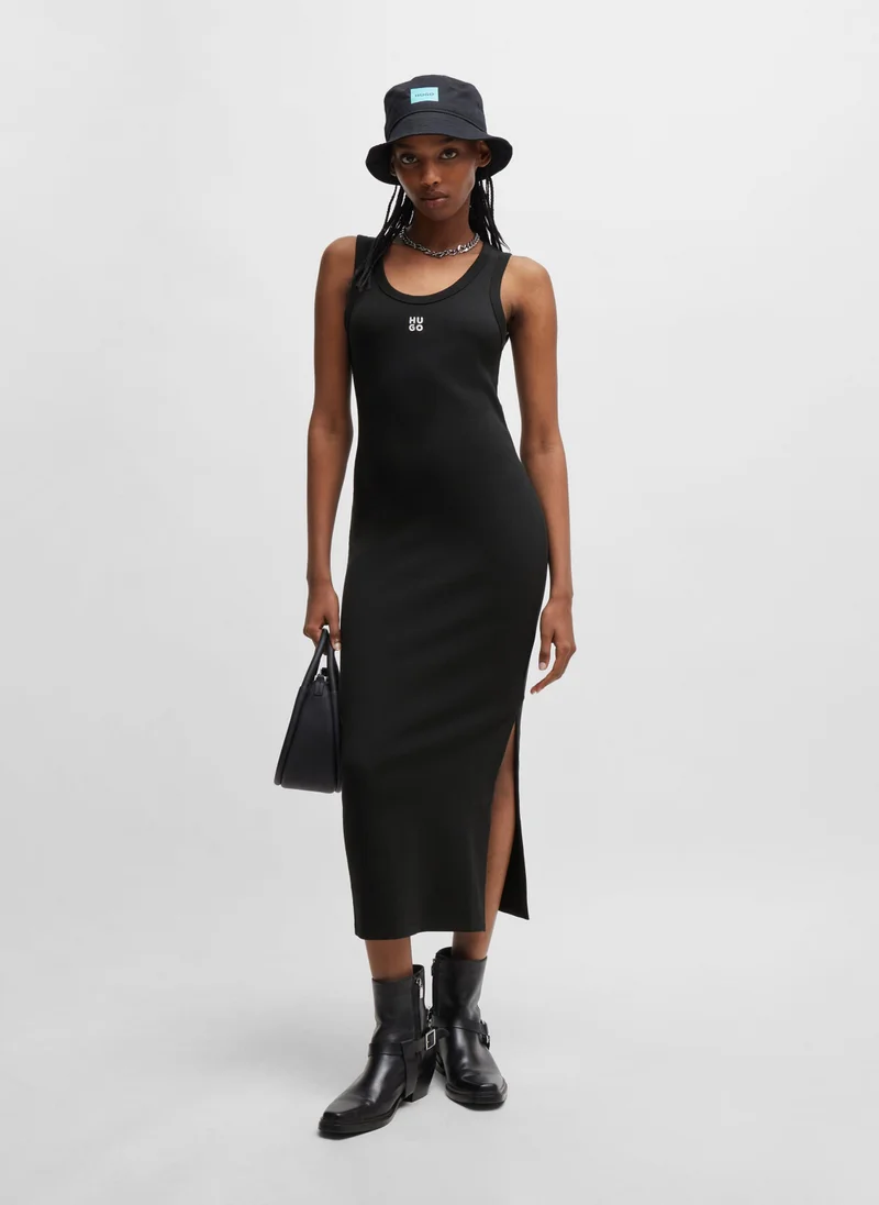 HUGO Sleeveless Midi Dress