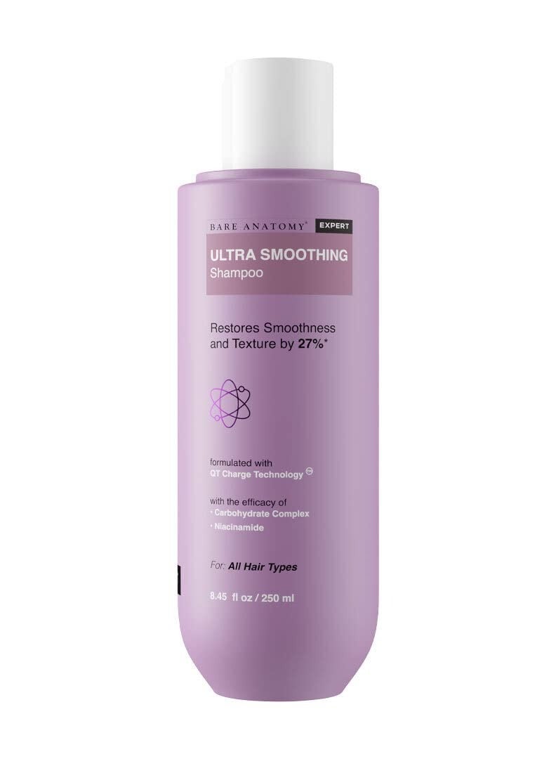 Bare Anatomy Ultra Smoothing Shampoo for Dry and Frizzy Hair Restores Smoothing 250ml - Image 1