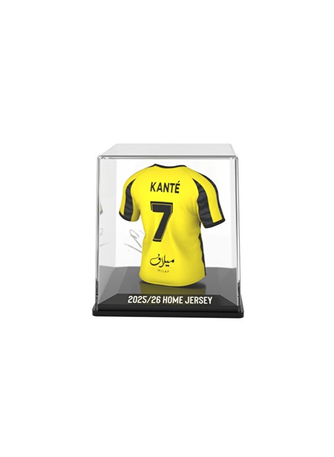 Splink - N’Golo Kanté  ( Al Ittihad ) -  Home  Jersey Display Case, Official Licensed Collectible - Image 2
