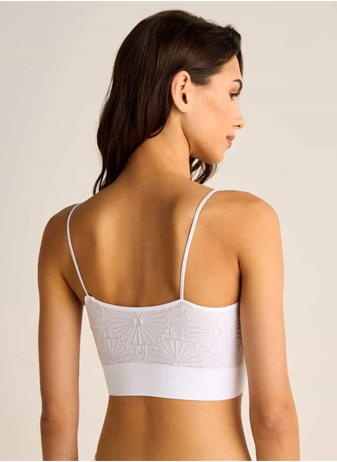 فاف Set of 2 - Textured Bralettes