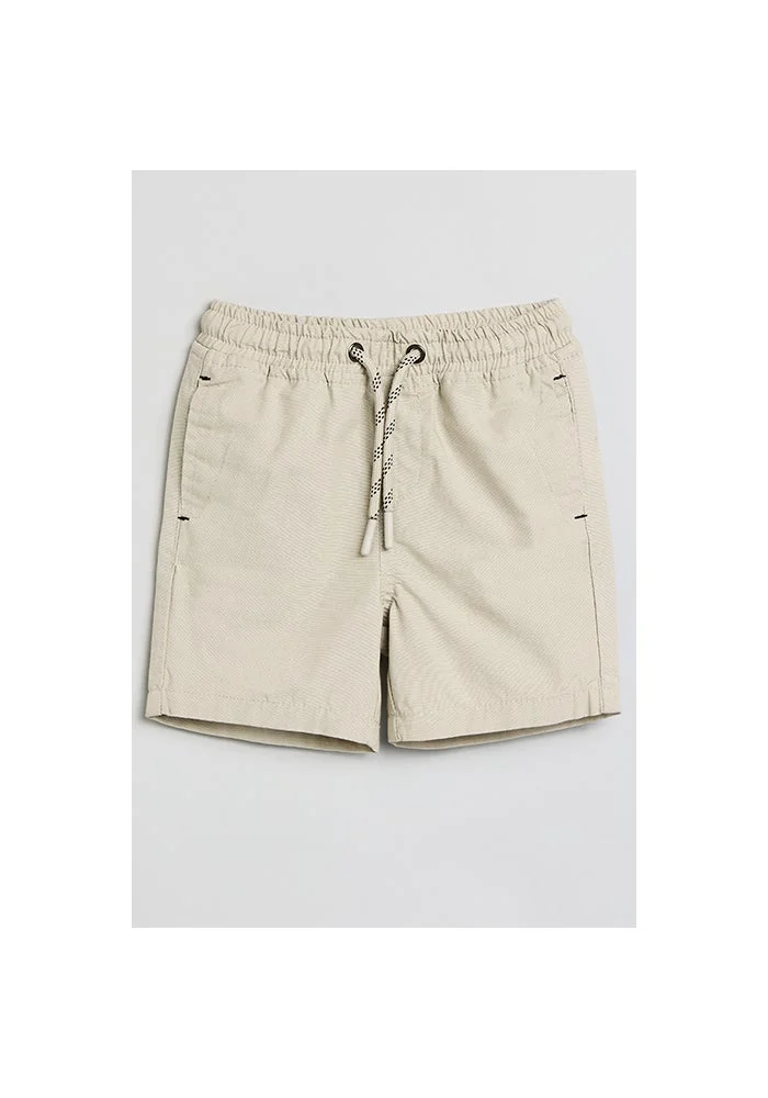 R&b Solid Shorts with Drawstring Waist