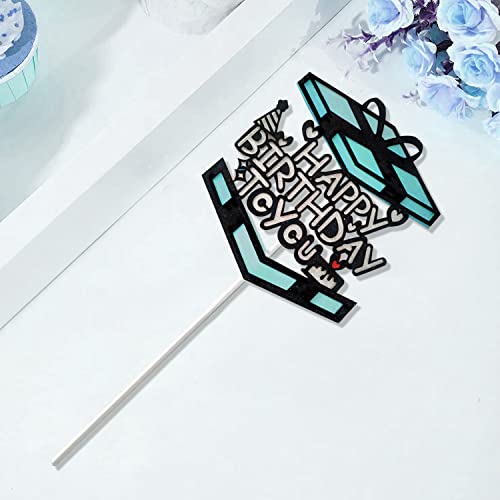 AMFIN® Cake Topper for Birthday/Gift wrap Cake Topper/Happy Birthday Decoration/Birthday Cake Toppers/Cake Topper 3D - Image 5