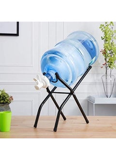 GO2CAMPS Water Dispenser Stand with Valve-5 Gallon Water Bottle Jug Drink Dispenser Storage Cooler Foldable Cradle Stand  - Image 2