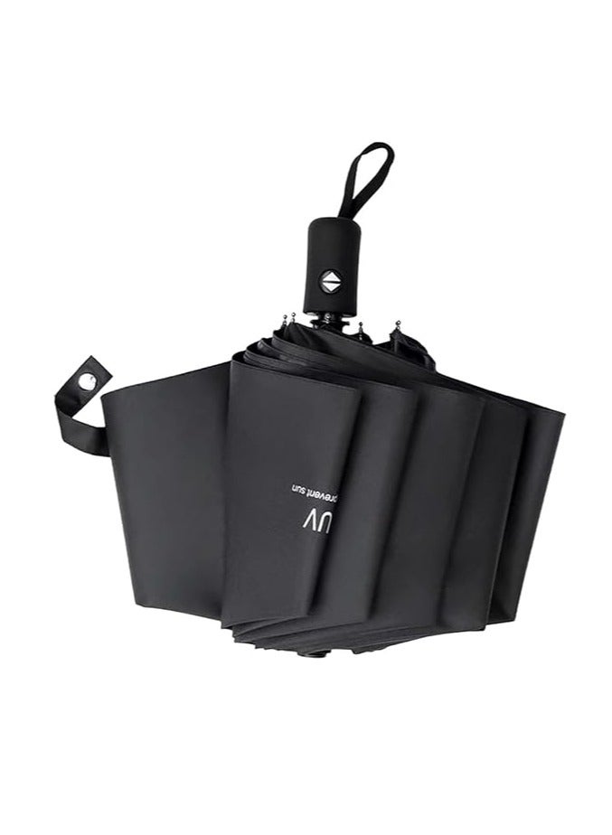 Compact Reverse Folding Umbrella Automatic Windproof Travel Inverted Umbrellas - Image 1