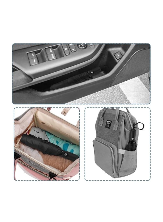 Compact Reverse Folding Umbrella Automatic Windproof Travel Inverted Umbrellas - Image 4