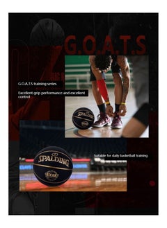 SPALDING Basketball Adult Game PU Material Genuine Leather Feel Standard Size NO.7 Ball For Indoor And Outdoor Games  - Image 5