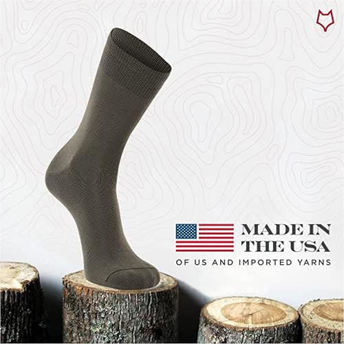 FOX RIVER FoxRiver Womens Wick Dry Auras Ultra-lightweight Liner Crew Hiking-socks, Olive, Medium US - Image 2