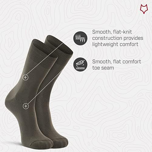 FOX RIVER FoxRiver Womens Wick Dry Auras Ultra-lightweight Liner Crew Hiking-socks, Olive, Medium US - Image 3