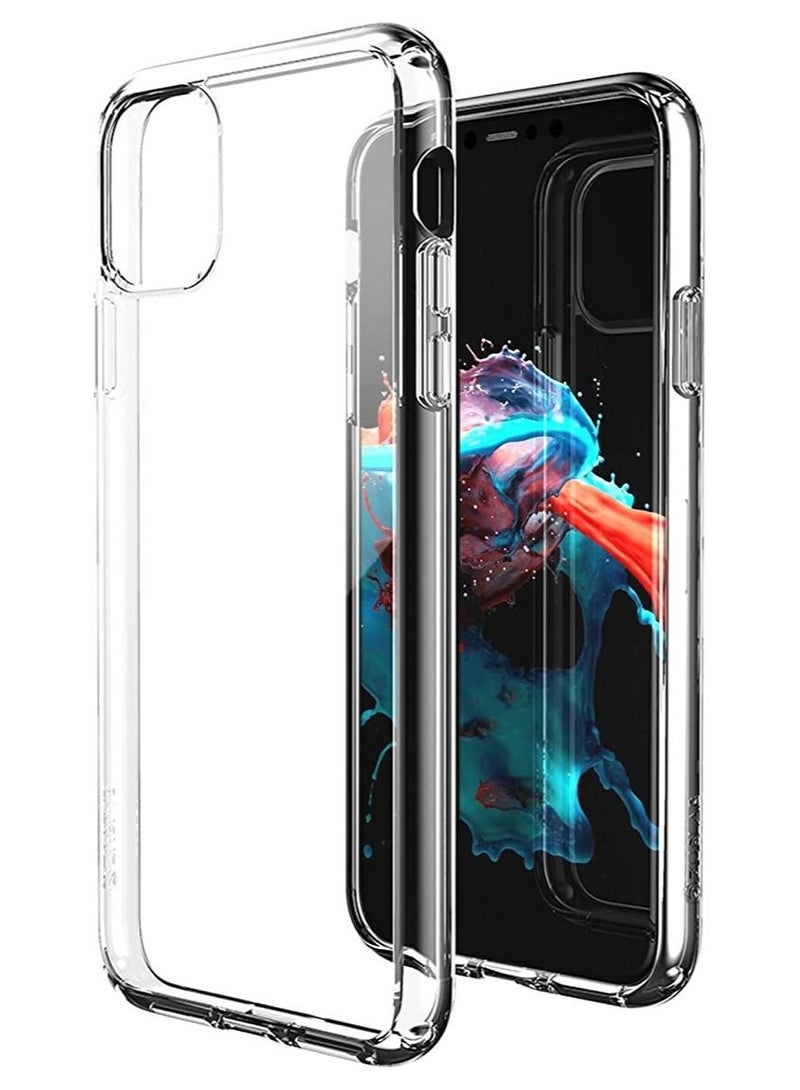 جراب خلفي رقيق وناعم من السيليكون لهاتف iPhone 11 TPU - شفاف - Image 1