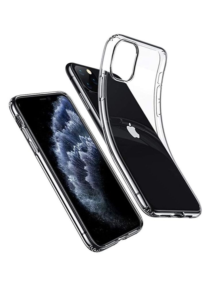 جراب خلفي رقيق وناعم من السيليكون لهاتف iPhone 11 TPU - شفاف - Image 2