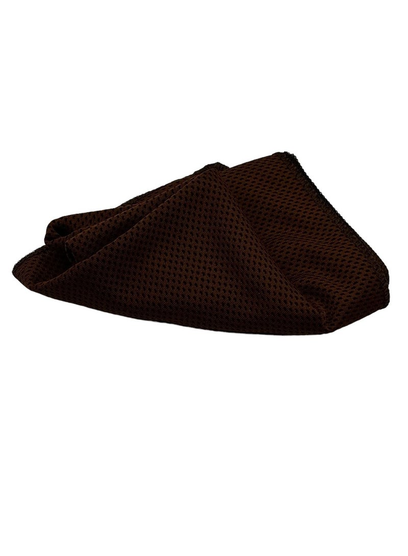 Generic Sweat-absorbent Cooling Towel - Brown 100x30cm - Image 2