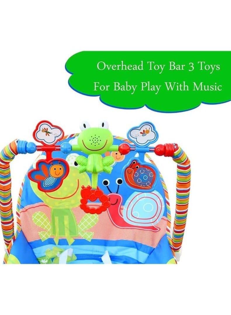 ibaby Infant To Toddler Recliner Portable Foldable Unique Design Vibratonal Rocker For Baby - Image 5