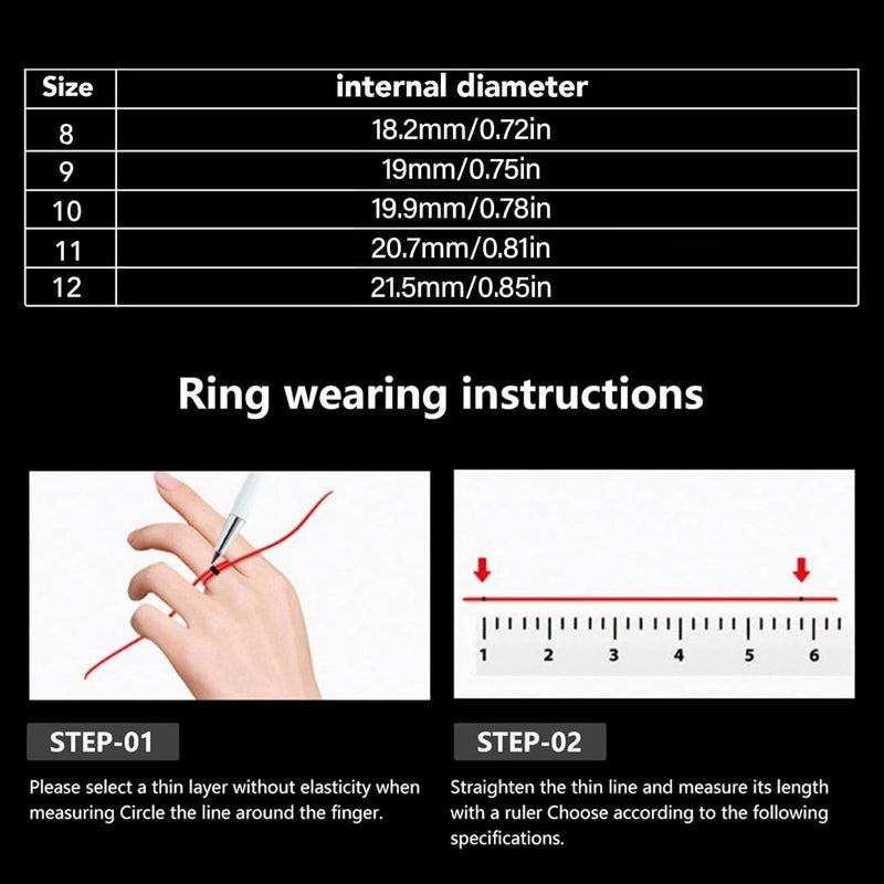 Yunseity Smart Health Ring, IP68 Fitness Tracker Ring, Sleep Tracking Touch Screen Wearable Fitness Tracker Exercise Redord Steps with APP Charging Case for Men Women (10) - Image 3