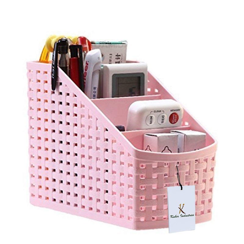 Kuber Industries Plastic Multi-Purpose Compact Desk & Combas06 Plastic Storage Basket, Multicolor (COBA06) - Image 5