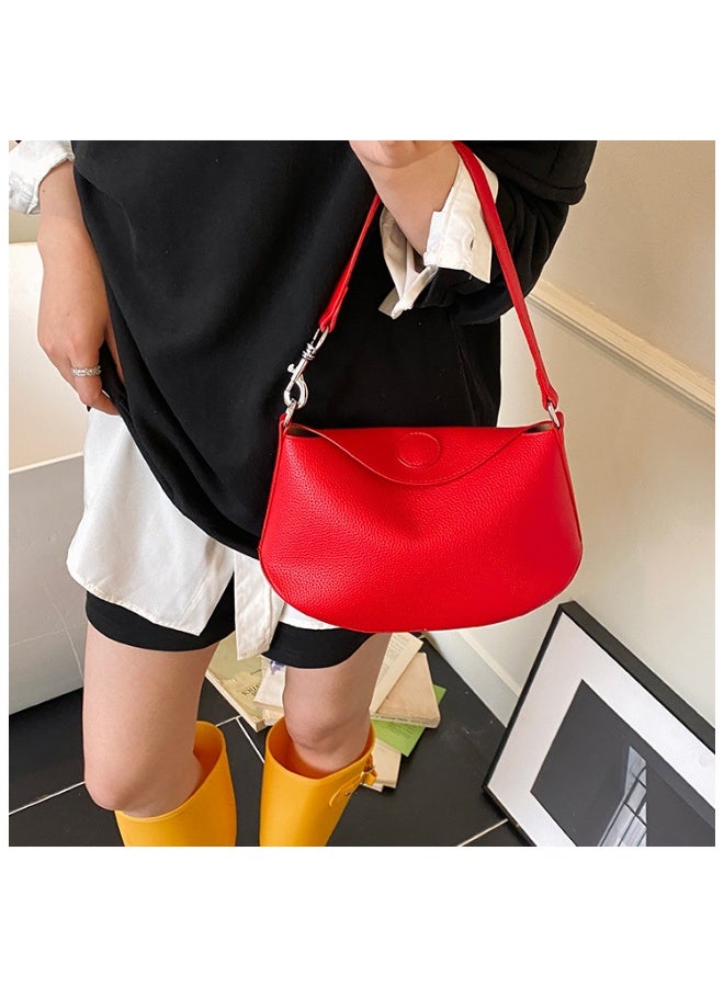 KUYING New Fashionable Simple Retro Underarm Bag  - Image 2