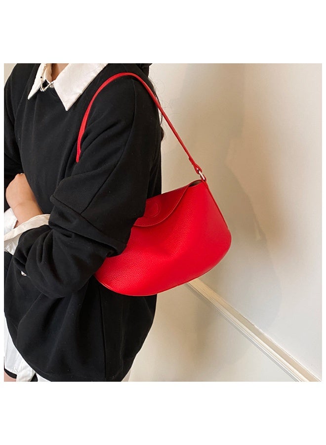 KUYING New Fashionable Simple Retro Underarm Bag  - Image 3