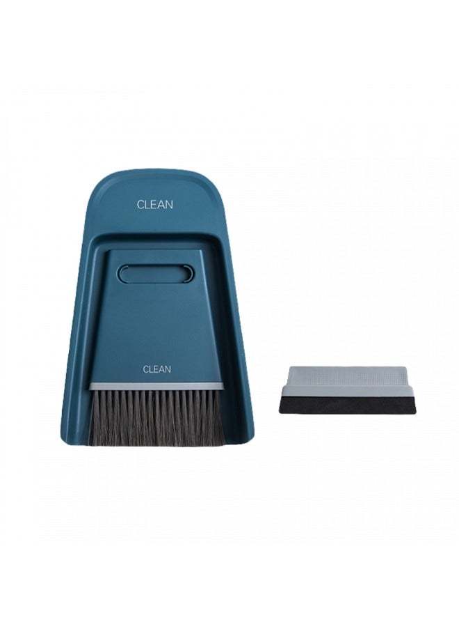 كلين طقم تنظيف طاولة القهوة مكون من مكنسة وشطاف ومجرفة  سهلة الاستخدام - Image 1