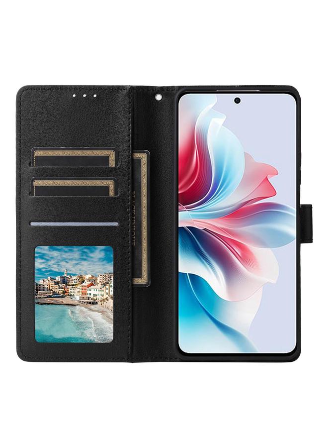 اس-توب جراب لهاتف Realme C75 4G / 14X 5G Global، جراب هاتف جلدي متعدد الوظائف مزود بثلاث فتحات للبطاقات - Image 4