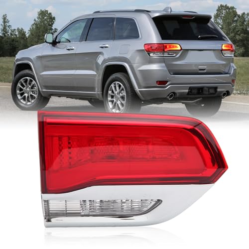 Clidr Inner Tail light for 2014-2021 Jeep Grand Cherokee Laredo/Limited/Overland/Summit CH2802105 68110047AB Driver Side (Left) - Image 1