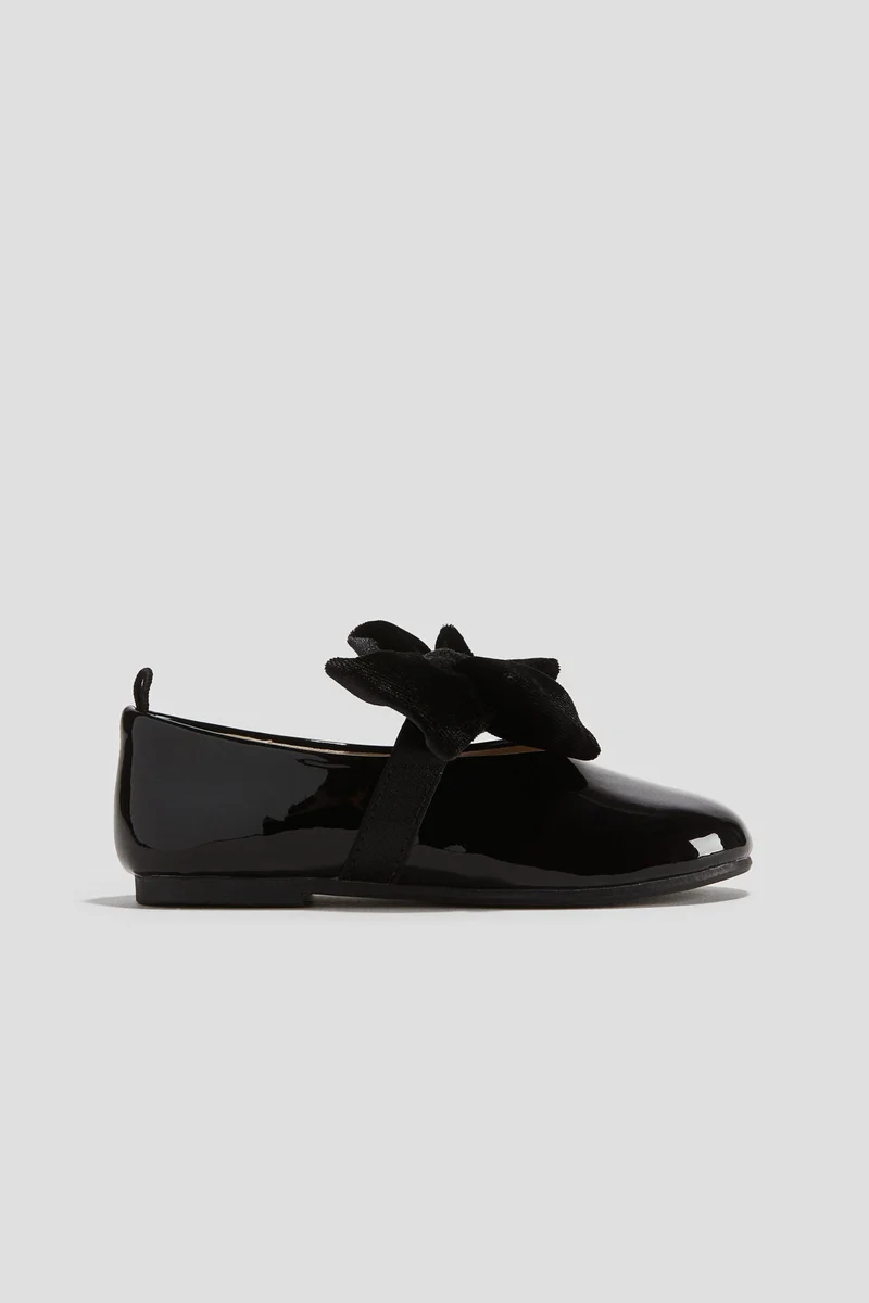 H&M Bow-detail ballet pumps