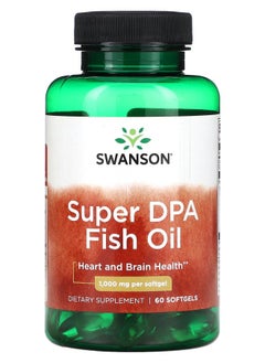 Super DPA Fish Oil 1000 mg 60 Softgels