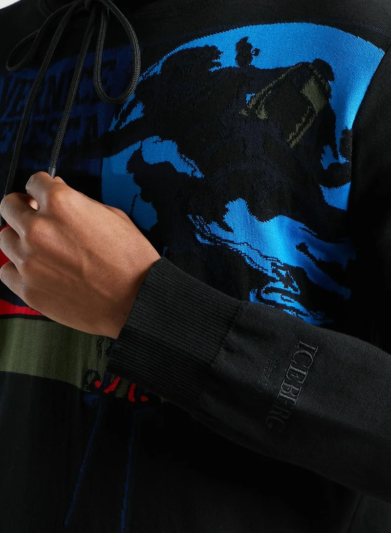 ICEBERG Maglia Con Cappuccio Sweatshirt