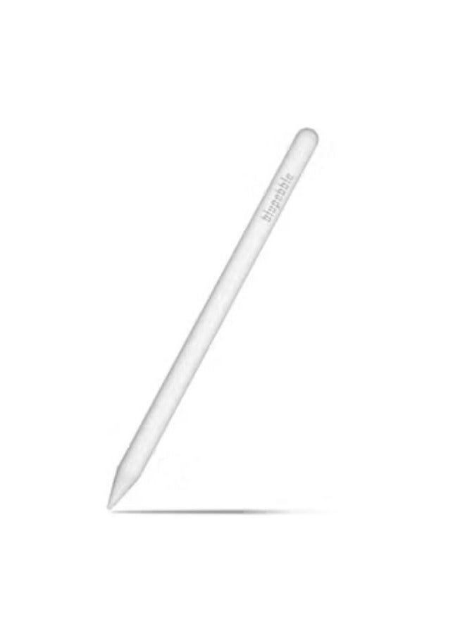 Blupebble Sketch Pro Magnetic Aluminum Stylus Pencil For Apple, White - Image 1