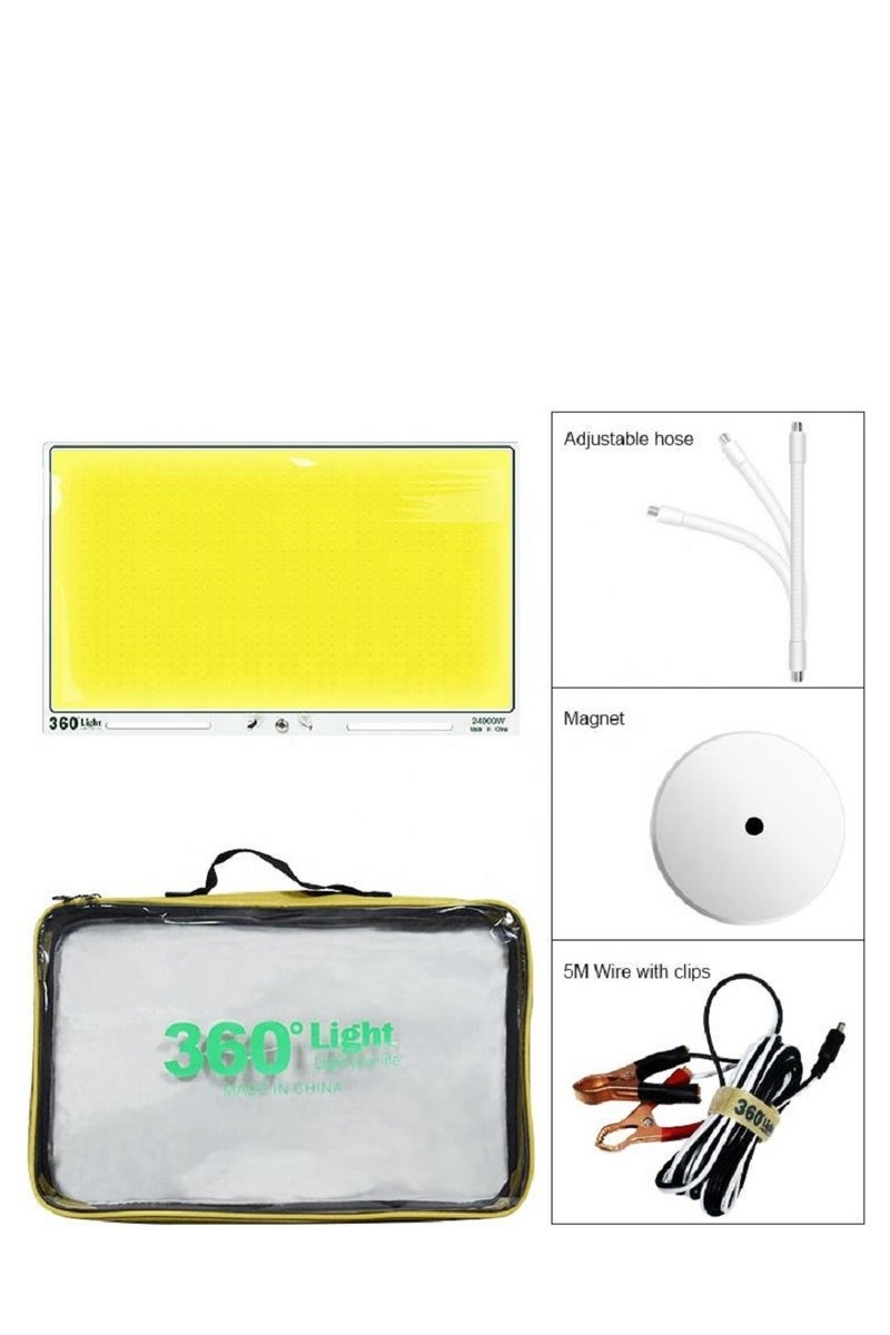 360 Light 360Light Manufacturer Wholesale Brightness Magnet Base COB Lamp Board LED Car Repair Light Portable Camping Lantern - Image 1