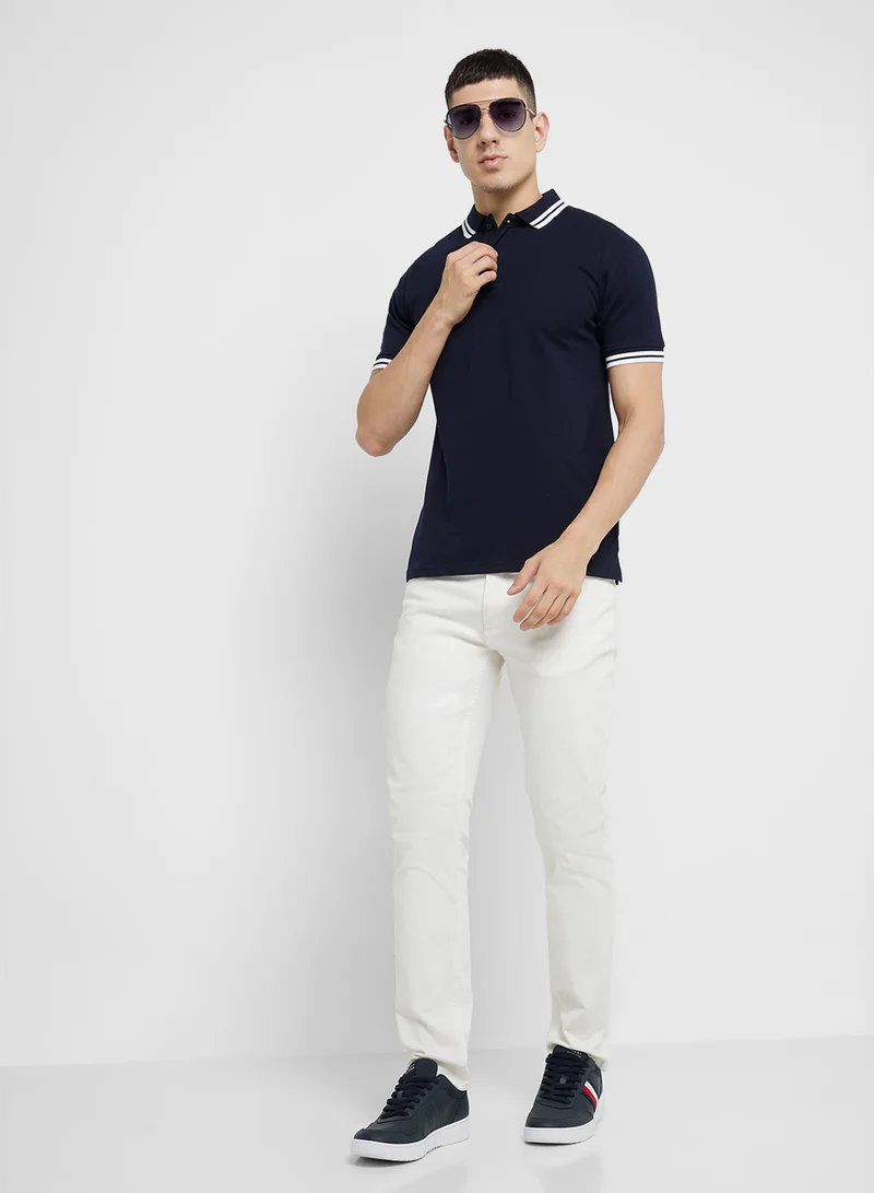 Seventy Five Double Tipping With Front Embroidery
