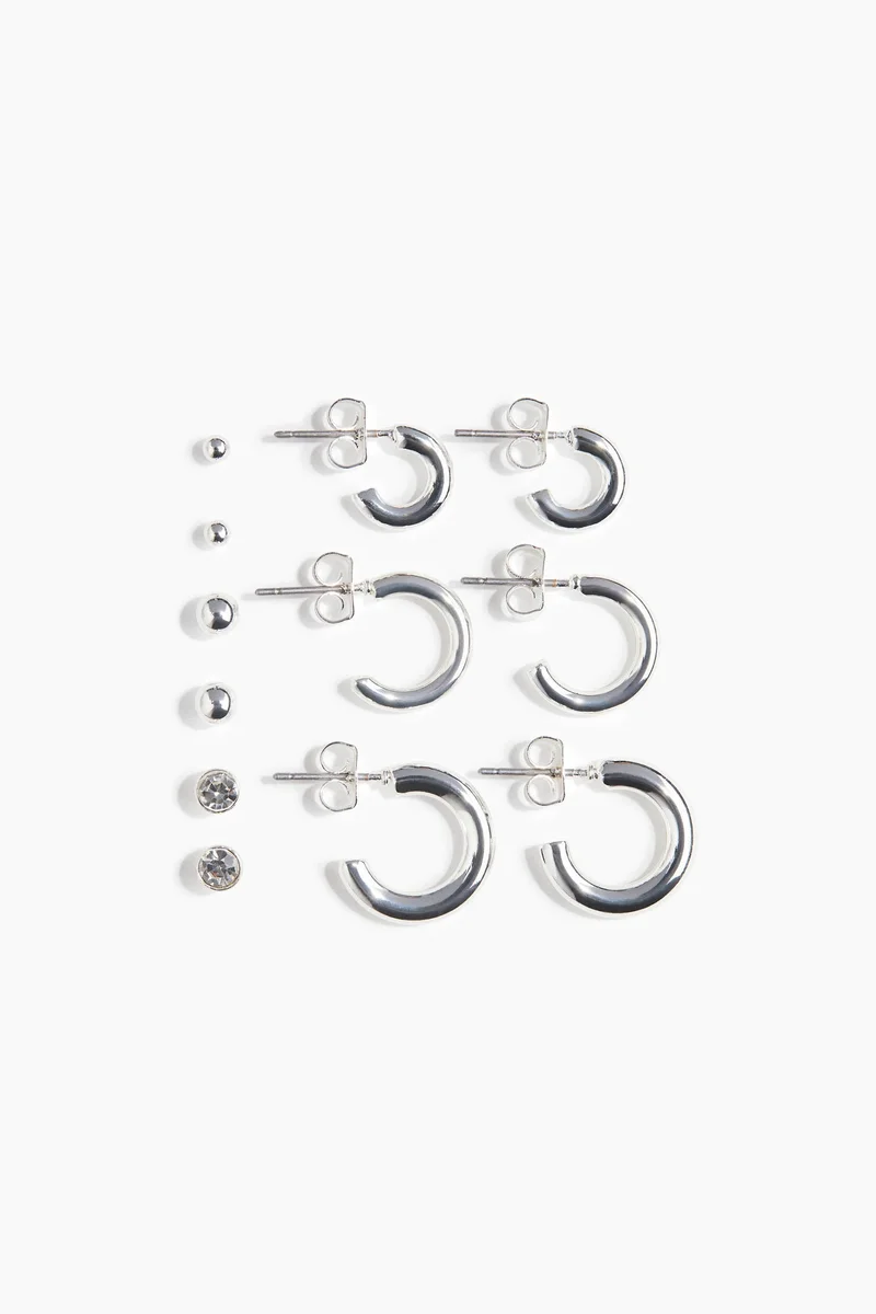 H&M 6 pairs earrings