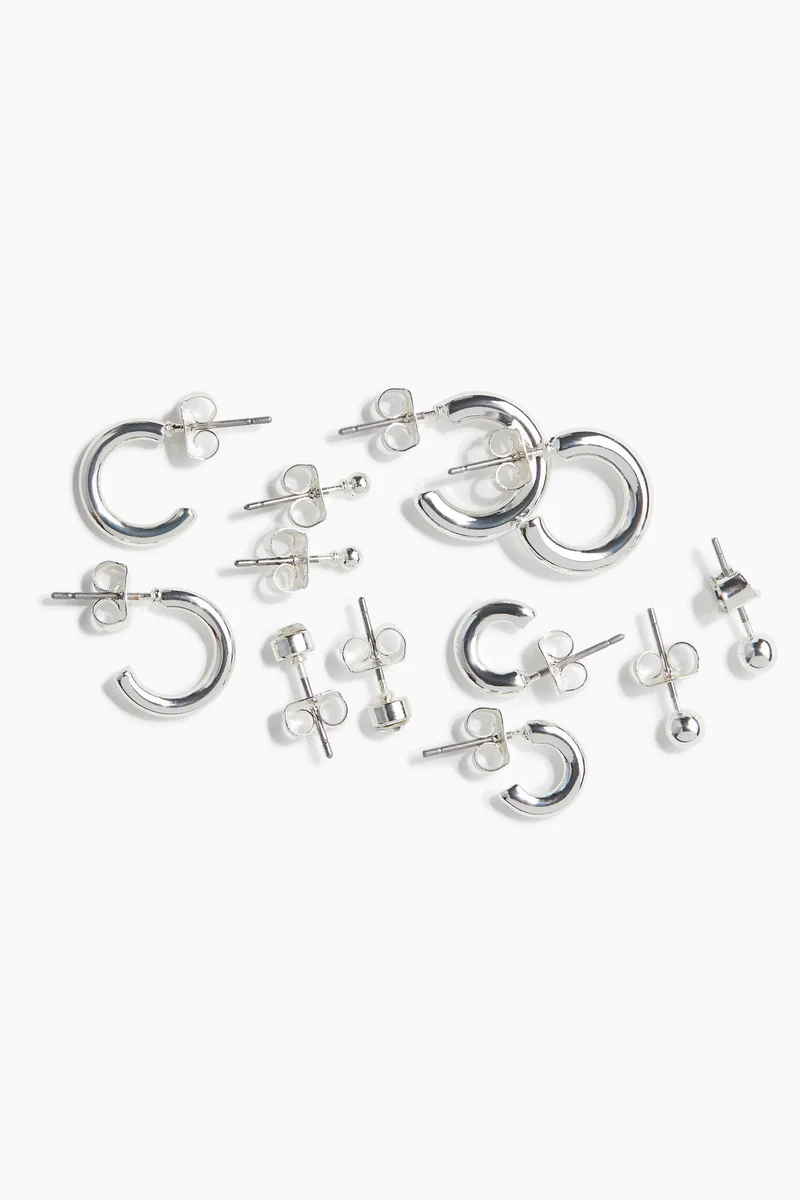 H&M 6 pairs earrings