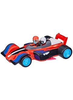 بي جيه ماسكس لعبة ما قبل المدرسة من Animal Power Flash Cruiser ، سيارة قابلة للتحويل بأضواء أو أصوات ، مركبة وشخصية أكشن للأطفال من سن 3 سنوات فما فوق  - Image 3