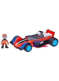 بي جيه ماسكس لعبة ما قبل المدرسة من Animal Power Flash Cruiser ، سيارة قابلة للتحويل بأضواء أو أصوات ، مركبة وشخصية أكشن للأطفال من سن 3 سنوات فما فوق  - Image 2