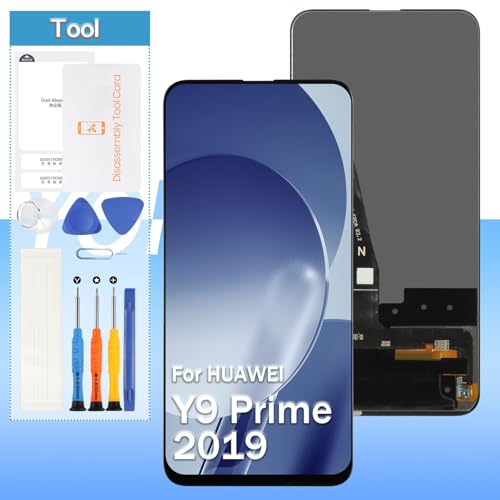 Yondista بديل شاشة اللمس LCD من يوندستا لهواوي Y9 برايم 2019/P سمارت Z/إنجوي 10 بلس | شاشة LCD بحجم 6.59 بوصة | أسود | أدوات متضمنة - Image 1
