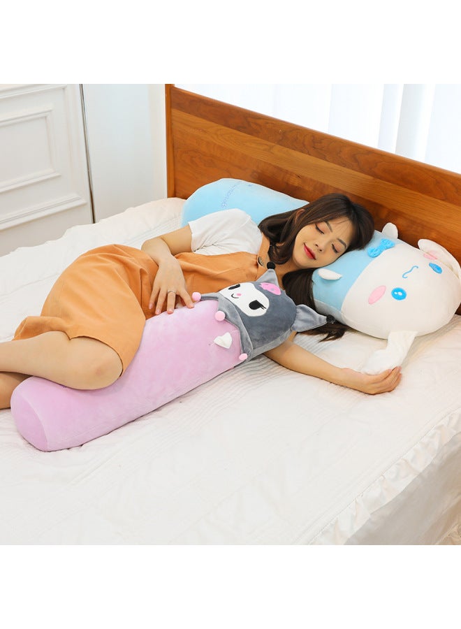 Kulomi Pillow Plush Toy Merleti Cylindrical Long Pillow Girl Sleeping Doll With Legs-Specifications:100cm1.25kg-Color:kt Cat - Image 3