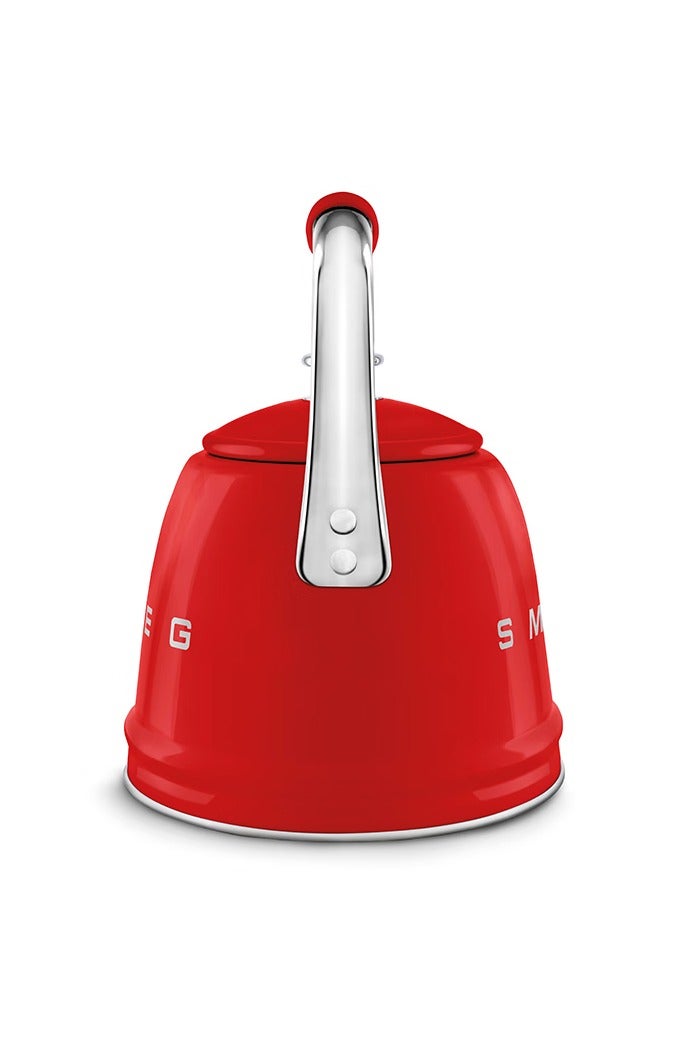smeg 50's vintage Whistling Kettle, WKF01RD 2.3L-Red - Image 5