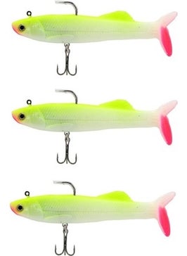 CAPTAIN 3575 Perfecto Soft 10CM Crane Silicone 3 Pack No.3 