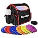 GOOSO Disc Golf Set with Bag 12 PCS Flying Disc Golf Discs for Beginner with Putter Midrange Driver Portable Disc Golf Backpack Holds 28 Discs Free Stand Bag Design for Convenient Use - Image 3