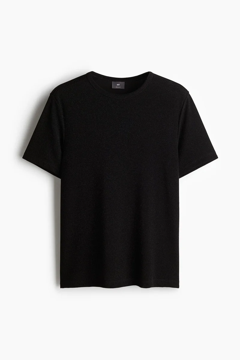 اتش اند ام Regular Fit Glittery T-Shirt