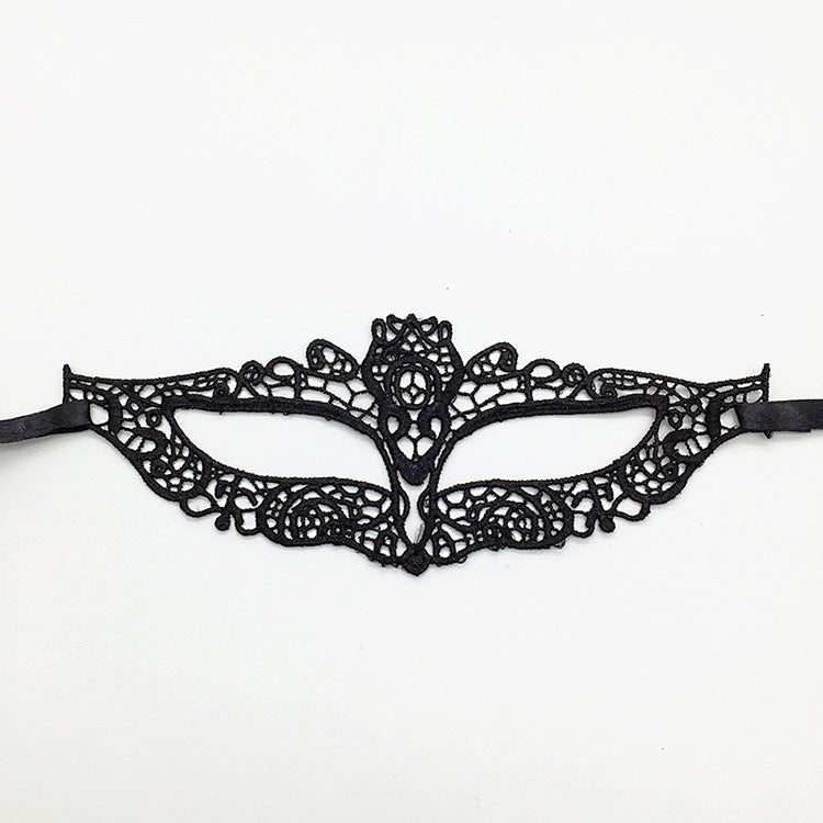 Halloween Bat Dress Lace Mask Vampire Cosplay Outfit Bat Necklace  - Image 2
