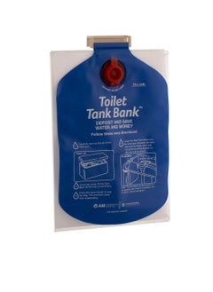 Toilet Tank Bank Water Displacement Bag Blue
