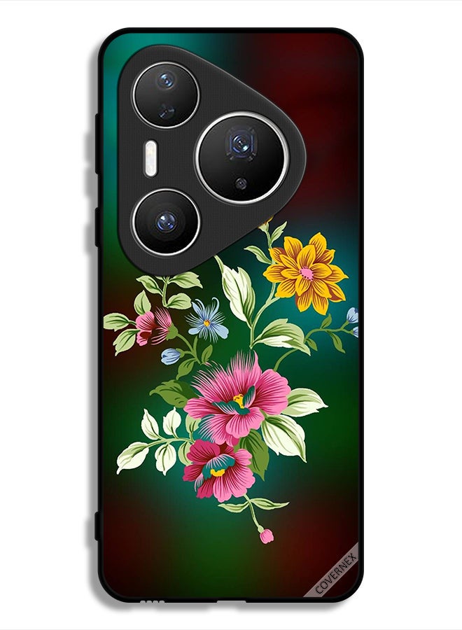 Covernex Huawei Pura 80 Pro Protective Case Cover HD Flowers - Image 1
