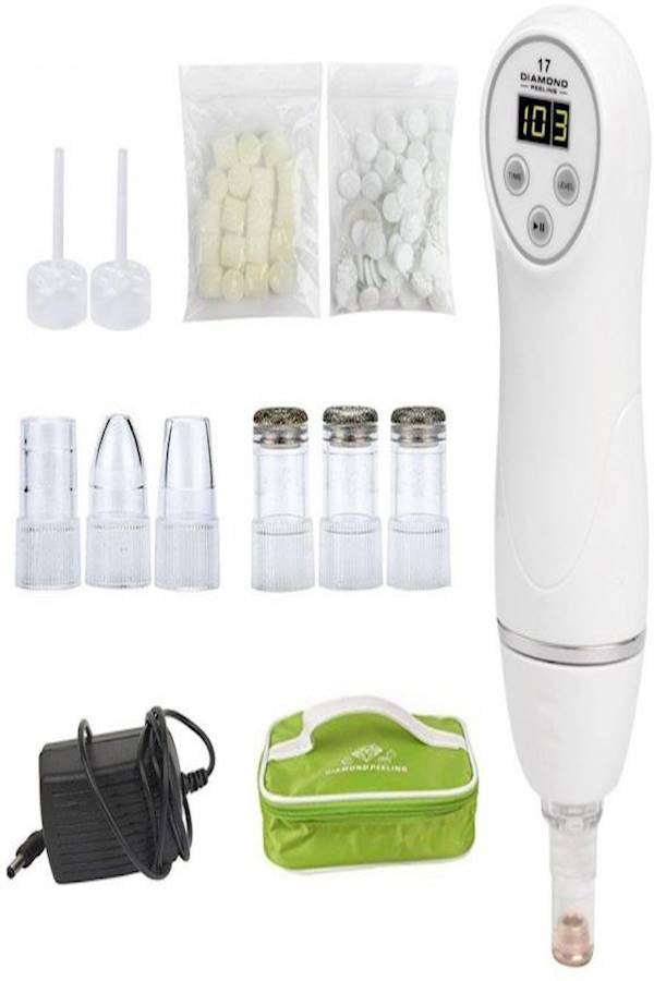Diamond Vacuum Cleansing Facial Skin Care White - Image 2
