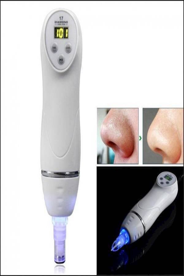 Diamond Vacuum Cleansing Facial Skin Care White - Image 3