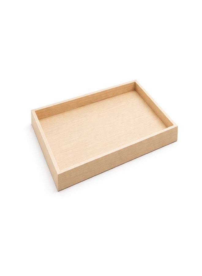GLADTOGIFT صينية خشبية من خشب MDF من Gladtogift، مقاس 12 × 18 × 1 بوصة | صينية تقديم وسلال هدايا مستطيلة كبيرة | خشب غير مصقول للأعمال اليدوية، وسلال هدايا الزفاف، وديكور المنزل، والتنظيم - Image 1
