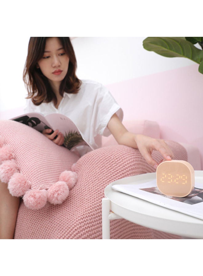 NIBEMINENT USB Indoor Thermometer Digital Alarm Clock With Magnetic Countdown Timer for Cooking in Kitchen Green 12.50 x 2.60 8.50cm - Image 2