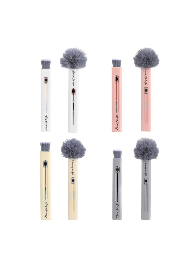 2Pcs Car Detailing Brush Set Super Soft Interior Cleaning Brushes for Dust Removal Air Vents Seats and Dashboards - Image 4
