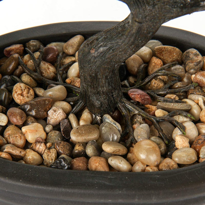 Briful Artificial Bonsai Tree Juniper Faux Plants Indoor Small Fake Plants Decor with Ceramic Pots for Home Table Office Desk Bathroom Shelf Bedroom Living Room Farmhouse Decorations - Image 4